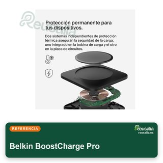 Belkin BoostCharge base carga inalámbrica segura