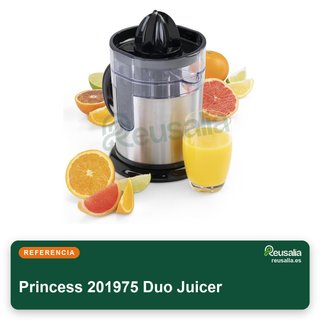 Princess 201975 Duo Juicer exprimidor cítricos