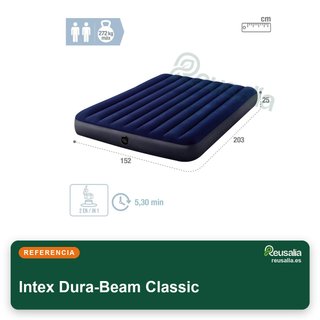 Intex Dura-Beam Classic 152x203x25 cm doppio