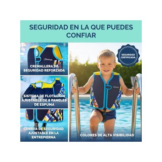 Limmys chaleco natación neopreno niños
