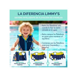 Limmys chaleco natación neopreno niños