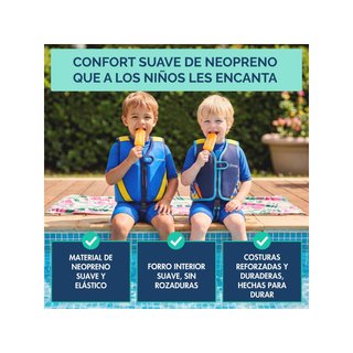 Limmys chaleco natación neopreno niños