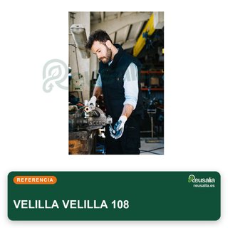 VELILLA 108 Chaleco acolchado multibolsillos talla S