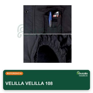VELILLA 108 Chaleco acolchado multibolsillos talla S