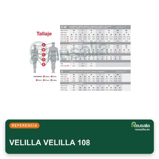 VELILLA 108 Chaleco acolchado multibolsillos talla S