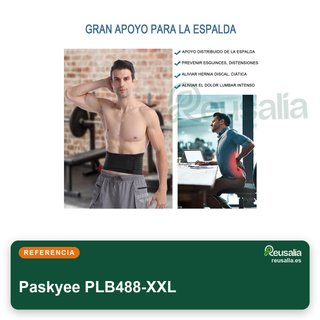 Paskyee Faja Lumbar Soporte Ajustable