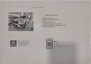 VOLVO XC90 2.0 T8 RECHARGE R-DESIGN AWD AT 5P 7 Plazas
