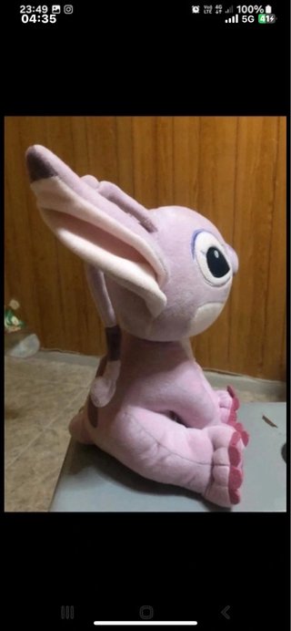 Peluche Angel Stitch Disney 30 cm
