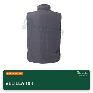 VELILLA 108 Chaleco acolchado multibolsillos talla 3XL