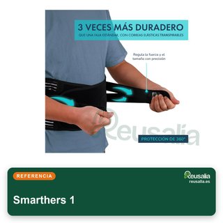 Smarthers faja lumbar alivio dolor espalda