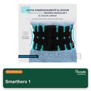 Smarthers faja lumbar alivio dolor espalda