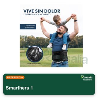 Smarthers faja lumbar alivio dolor espalda