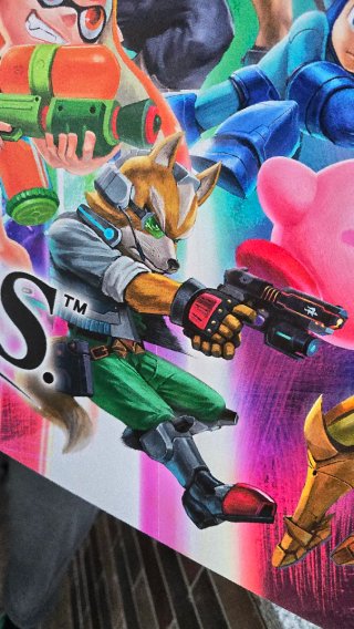 Super Smash Bros Ultimate Poater PVC 106x60cm