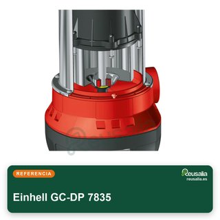 Einhell GC-DP 7835 bomba 780W acero detector