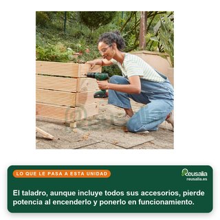 - Bosch EasyImpact taladro percutor 18V