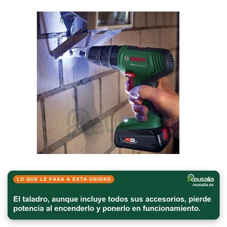 - Bosch EasyImpact taladro percutor 18V