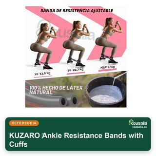 Bandas de resistencia tobillo 3 niveles