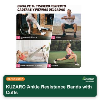 Bandas de resistencia tobillo 3 niveles