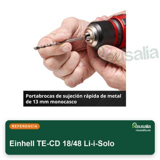 Einhell TE-CD 18/48 Li-i-Solo Taladradora