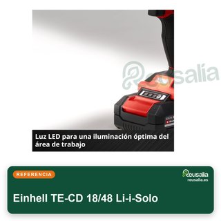 Einhell TE-CD 18/48 Li-i-Solo Taladradora