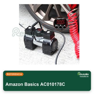 Amazon Basics compresor aire portátil digital