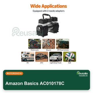 Amazon Basics compresor aire portátil digital
