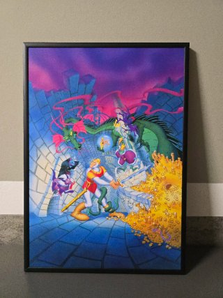 Dragon's Lair Poster Formato A3