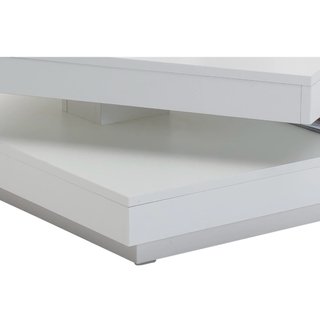 Mesa de centro modular blanca precintada