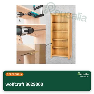 wolfcraft 8629000 juego uniones angulares