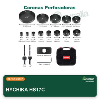 HYCHIKA coronas sierras corte alta velocidad