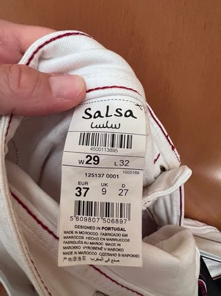 Pantalones Salsa Skinny 37