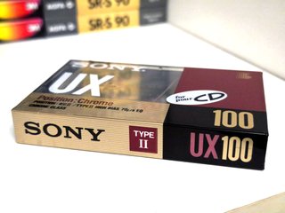 3x Cassetes Sony UX60 - 90 - 100 Chrome Position