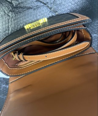 Bolso Celine Mini Besace Clea Lona Triomphe