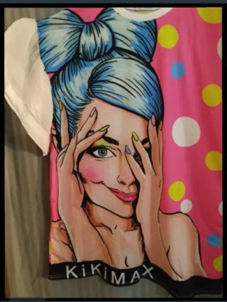 Nuevo.Vestido Plus Comic Chica Pop Art