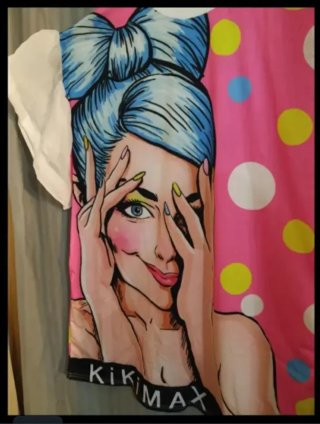 Nuevo.Vestido Plus Comic Chica Pop Art