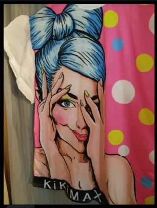 Nuevo.Vestido Plus Comic Chica Pop Art