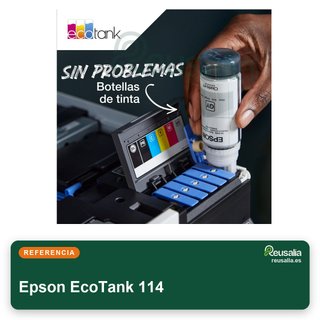 Epson EcoTank 114 bottiglie di inchiostro nero BK