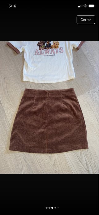 Conjunto Falda y Camiseta