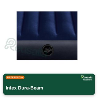 Intex colchón hinchable Dura-Beam 183x203 cm