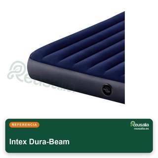 Intex colchón hinchable Dura-Beam 183x203 cm