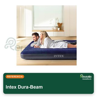Intex colchón hinchable Dura-Beam 183x203 cm