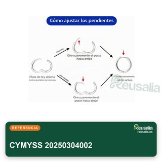 Pendientes aro plata 925 mujer hipoalergénicos