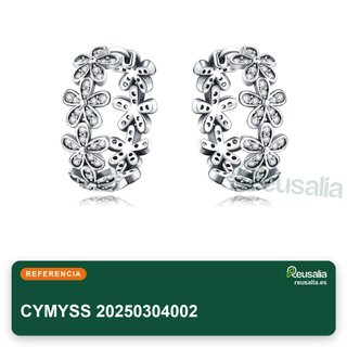 Pendientes aro plata 925 mujer hipoalergénicos