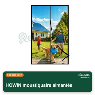 Mosquitera puerta magnética 70x200cm con imanes