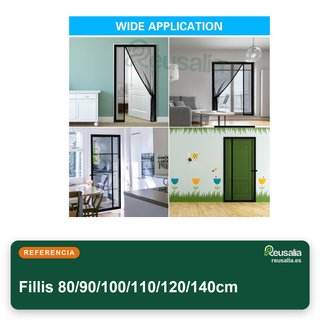 Fillis Mosquitera Magnética Puerta 80x200cm Fibra