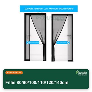 Fillis Mosquitera Magnética Puerta 80x200cm Fibra