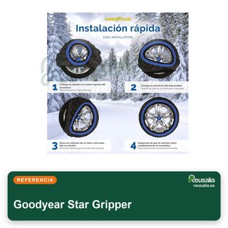 Goodyear Calcetines de nieve Star Gripper XL