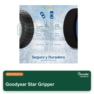 Goodyear Calcetines de nieve Star Gripper XL