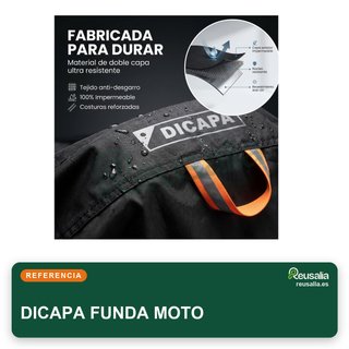 DICAPA funda moto impermeable XXL