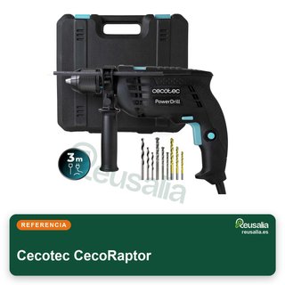 Cecotec Taladro Eléctrico CecoRaptor 850W